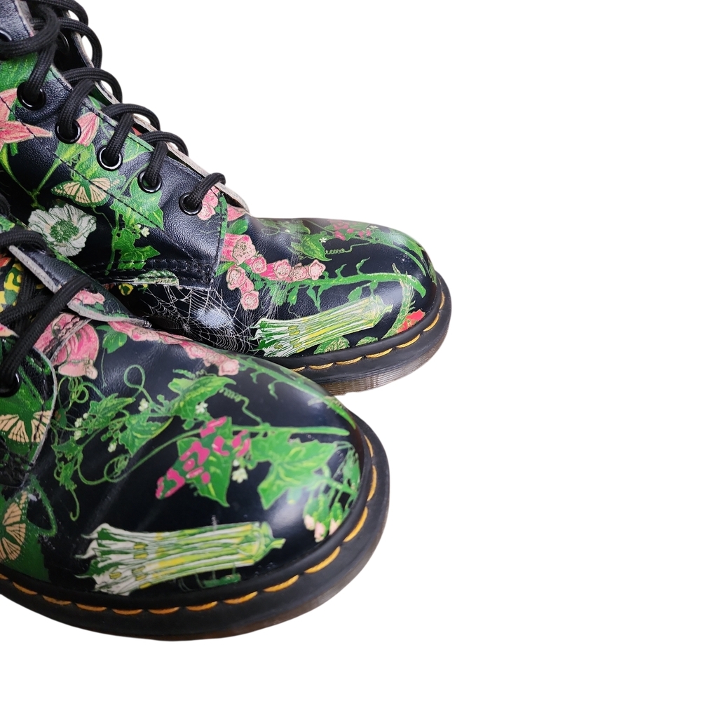 Dr. Martens 1460 Pascal WB "Wild Botanics" Ankle booties Sz US 10 Floral Combat - Picture 3 of 6